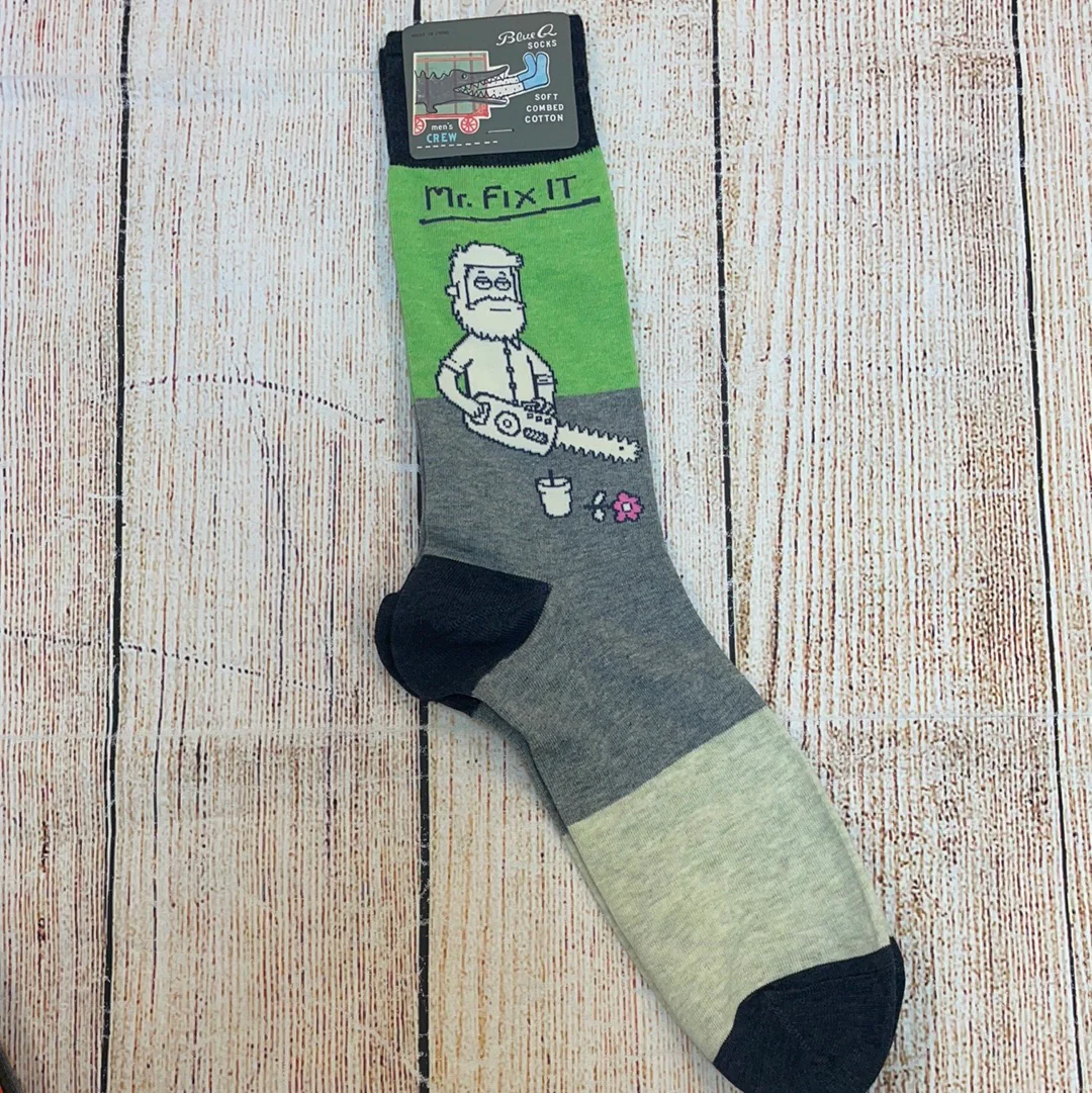 Blue Q Men's Crew socks - Image 10