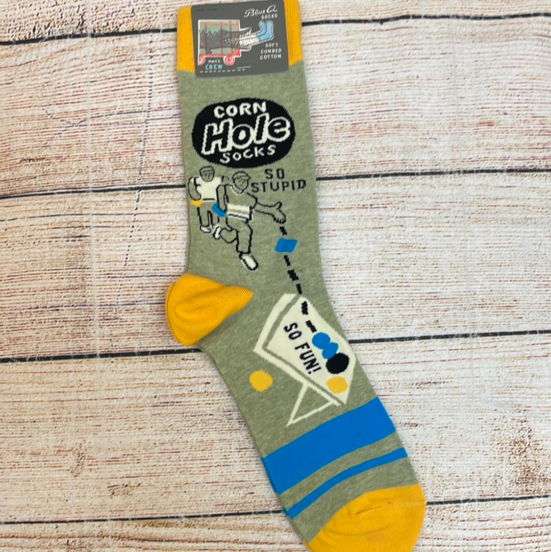 Blue Q Men's Crew socks - Image 20