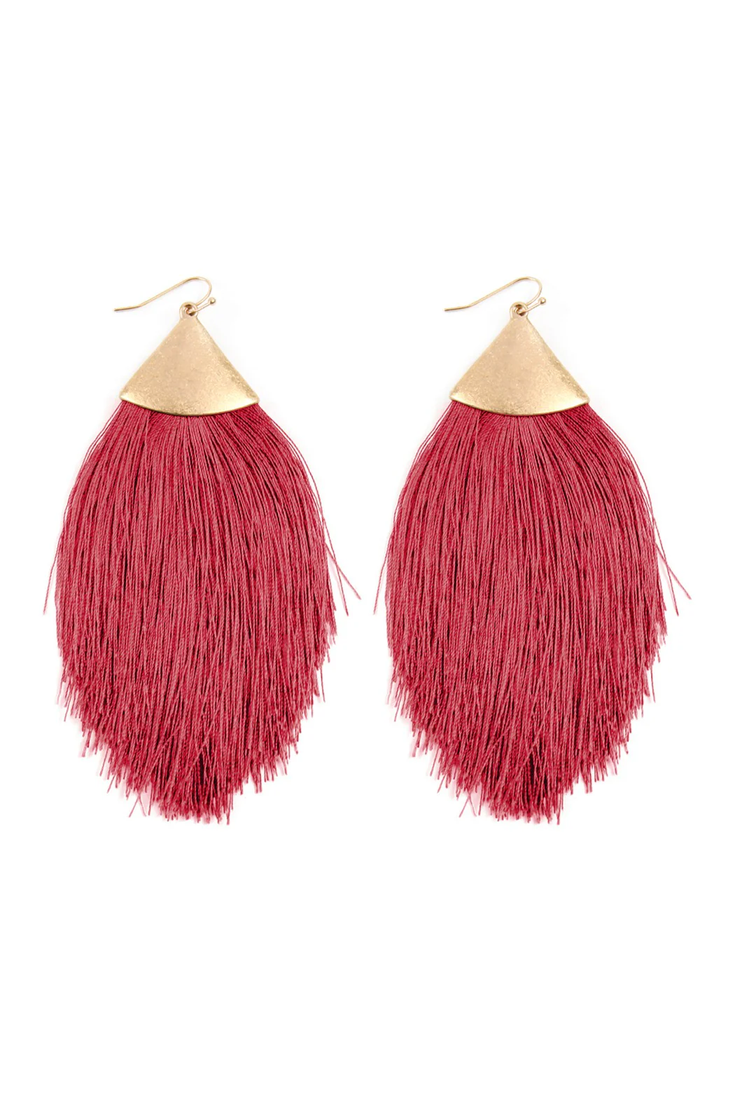 No. 3 Tassle Drop Earrings - Image 3