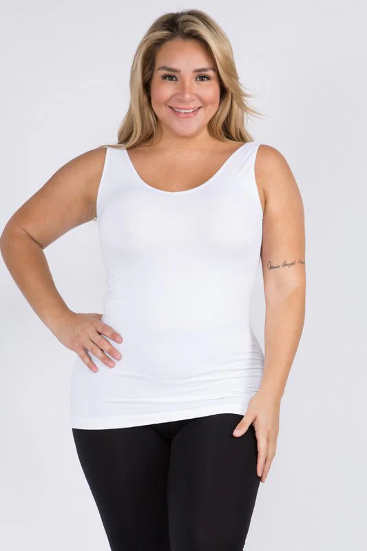Yelete Reversible V or U Neck Seamless Tank - Image 12