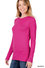 Zenana Brushed Microfiber Long Sleeve Tee - Image 10