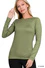 Zenana Brushed Microfiber Long Sleeve Tee - Image 22