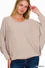 Zenana Ribbed batwing Sweater - Image 18